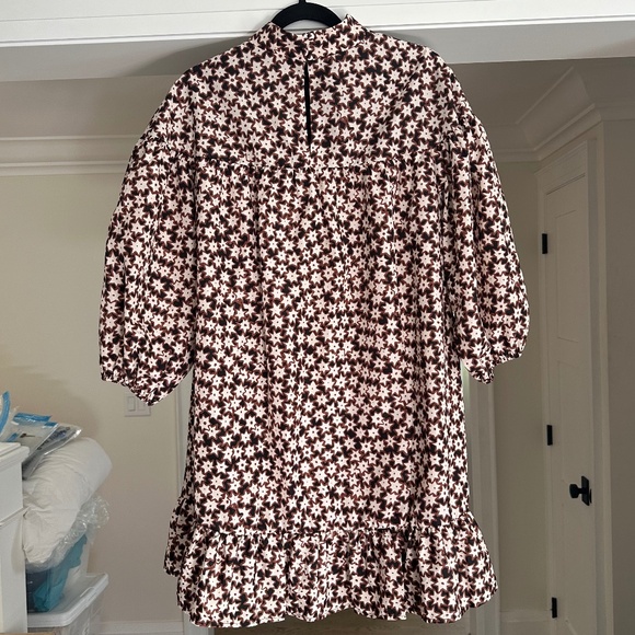 BY ANTHROPOLOGIE 3/4-Sleeve Mock-Neck Swing Mini Dress - Size XL - Picture 13 of 16